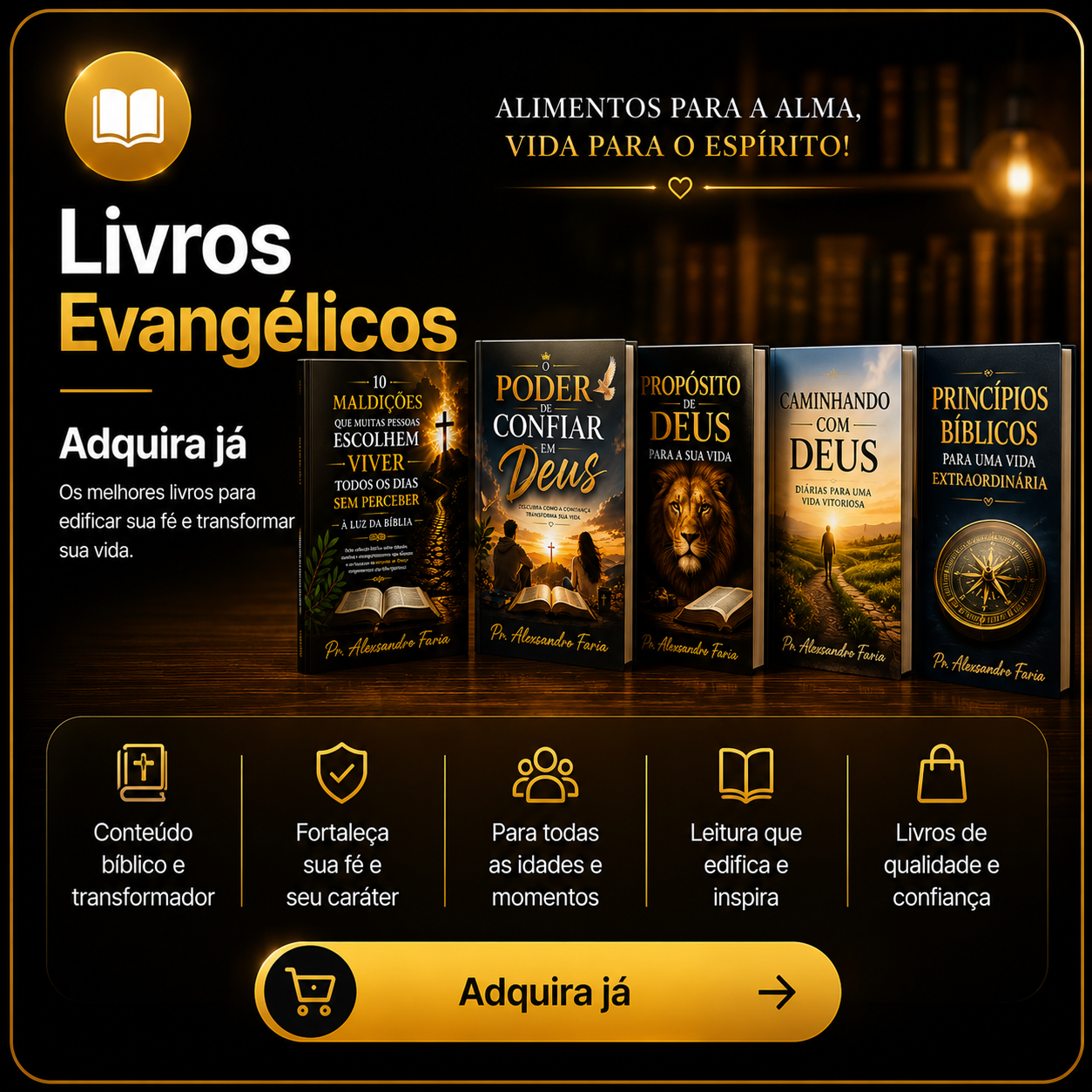 Livros Evangélicos — AD Belem em São Fidélis